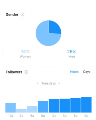 Instagram follower growth rate